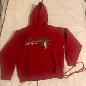 Vintage Hoodie: Yellowstone 1872